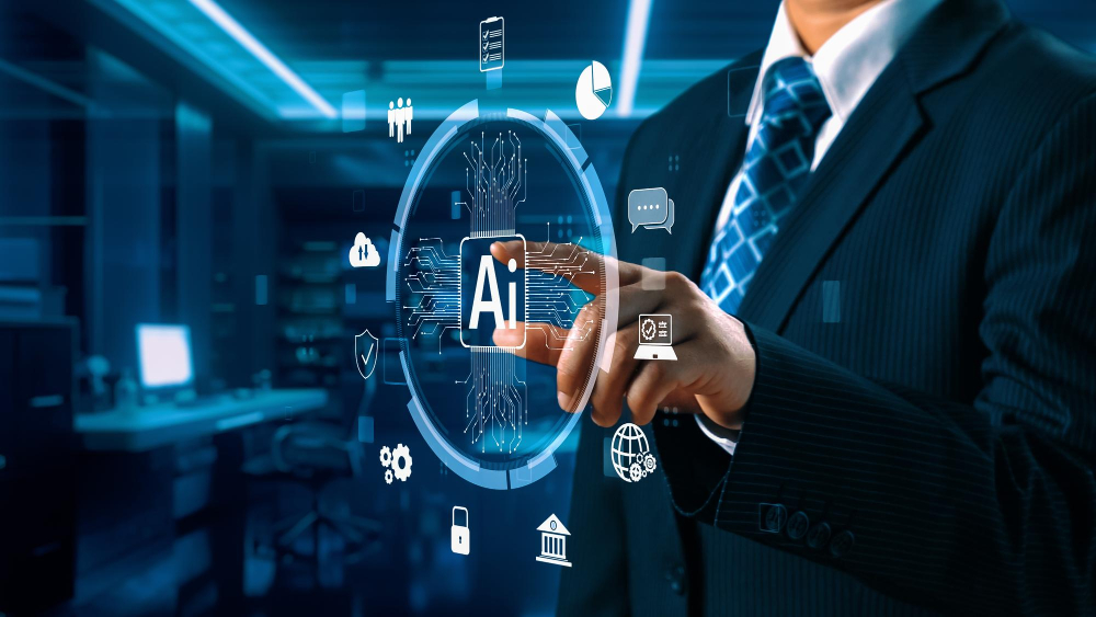 AI-powered HR operations visual